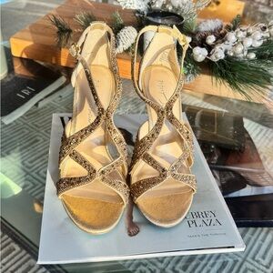 Blue by Betsey Johnson Women's Sb-Miles Heeled Sandal